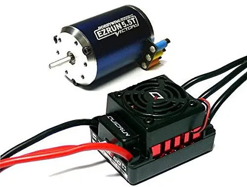 HOBBYWING EZRUN 5.5T 6000KV Model Brushless Motor & Quicrun WP60 60A ESC Program Card Combo for 1/10 Car
HOBBYWING EZRUN 5.5T 6000KV Model Brushless Motor & Quicrun WP60 60A ESC Program Card Combo for 1/10 Car