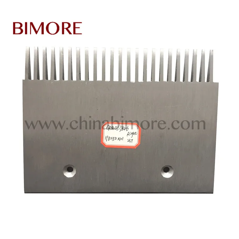 Escalator Comb Plate GAA453BV6 Length 199mm Width 150mm Install Size 101mm 24T Right
Escalator Comb Plate GAA453BV6 Length 199mm Width 150mm Install Size 101mm 24T Right