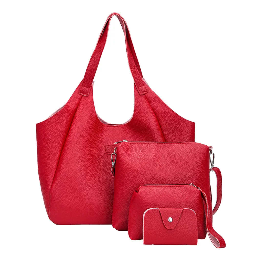 2019 New 4pcs Leather Bags Famous Brand Four Set Handbag Shoulder Bags Four Pieces Tote Bag Crossbody Wallet Bag Set #Zer
2019 New 4pcs Leather Bags Famous Brand Four Set Handbag Shoulder Bags Four Pieces Tote Bag Crossbody Wallet Bag Set #Zer