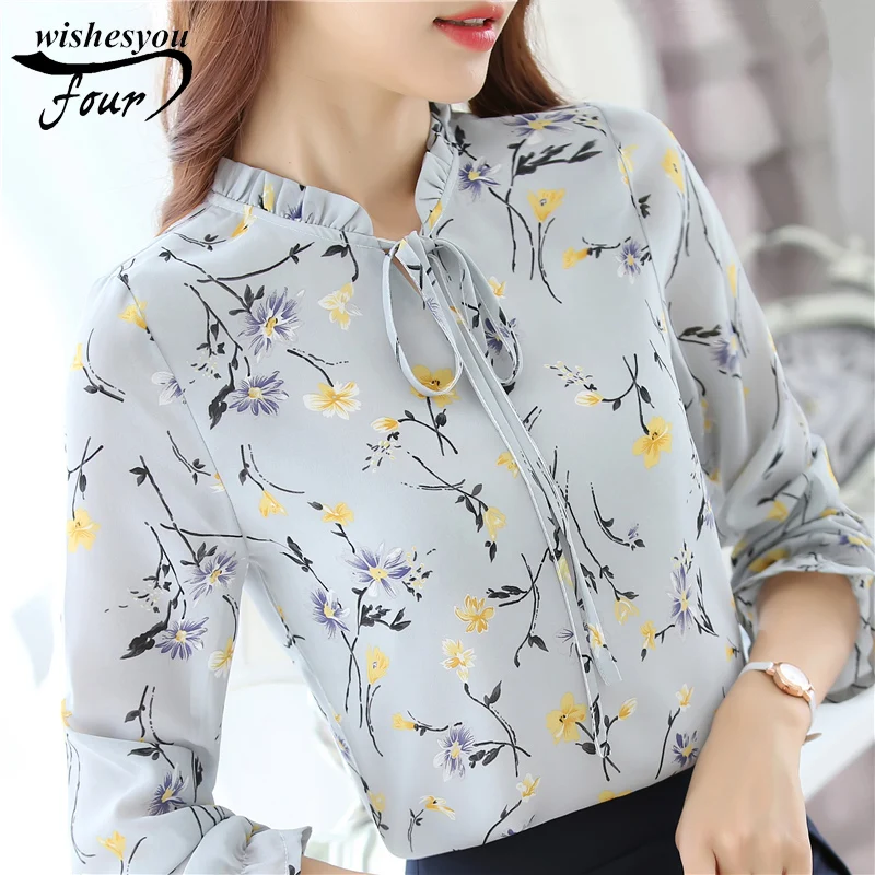 2017 New spring autumn Black Red White Chiffon Blouse Women Autumn Long Sleeve Ladies Office Shirts Korean Fashion Cas 288J
2017 New spring autumn Black Red White Chiffon Blouse Women Autumn Long Sleeve Ladies Office Shirts Korean Fashion Cas 288J