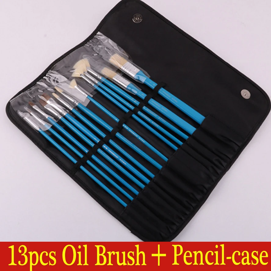Blue Artist Paint Brush Set Watercolor Acrylic Oil Painting Brushes Drawing Art Supplies
Blue Artist Paint Brush Set Watercolor Acrylic Oil Painting Brushes Drawing Art Supplies