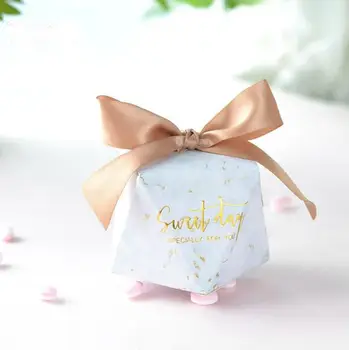 50 X Creative Diamond Shape Marble Style Sweet Day Candy Box Wedding Favors Chocolate Box Party Supplies Gift Box Bomboniera
50 X Creative Diamond Shape Marble Style Sweet Day Candy Box Wedding Favors Chocolate Box Party Supplies Gift Box Bomboniera