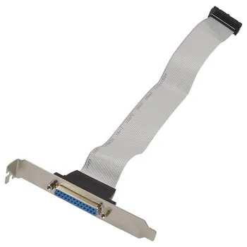 Parallel Port Printer DB25 Female to IDC 26 Pin Male Connector Header Cable Panel Slot Plate
Parallel Port Printer DB25 Female to IDC 26 Pin Male Connector Header Cable Panel Slot Plate