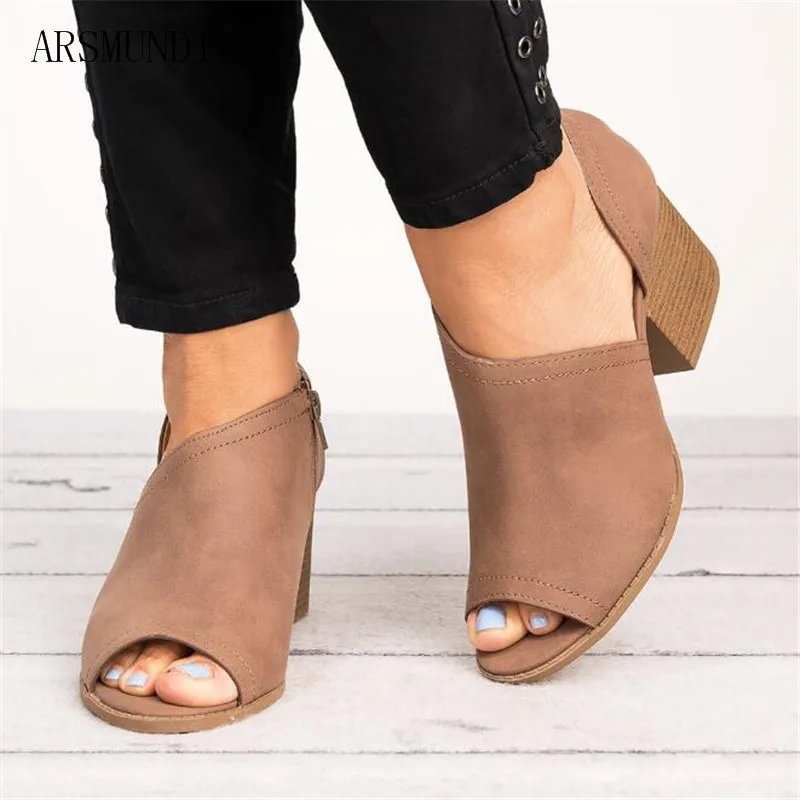 ARSMUNDI 2018 New Fashion Style Women Pumps Shallow Ladies Platform Shoes Peep Toe Square Heels Women Shoes Wholesales M210
ARSMUNDI 2018 New Fashion Style Women Pumps Shallow Ladies Platform Shoes Peep Toe Square Heels Women Shoes Wholesales M210
