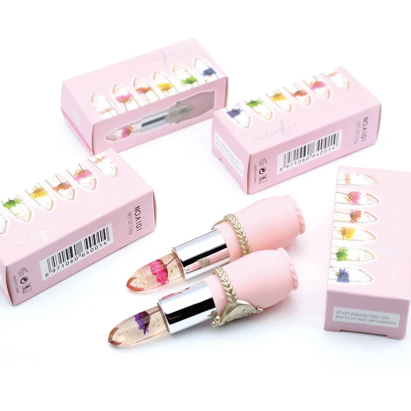 Flower Jelly Color Changing Lipstick Waterproof Long Lasting Lipsticks Makeup Change Long-lasting Moisturizer Lipsticks TSLM2
Flower Jelly Color Changing Lipstick Waterproof Long Lasting Lipsticks Makeup Change Long-lasting Moisturizer Lipsticks TSLM2