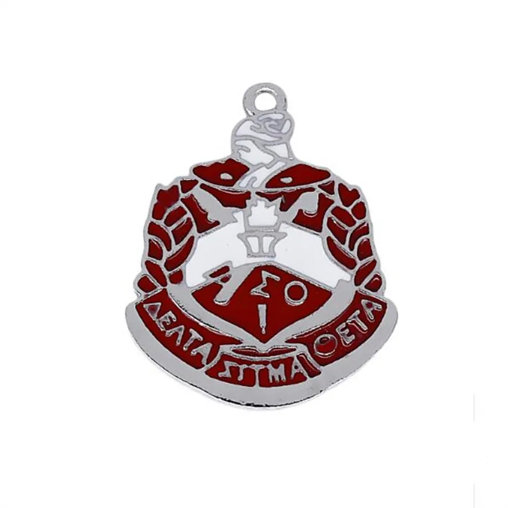 DOUBLE NOSE White Red Enamel Greek Letter Delta Sigma Theta Charm DST Shiled Badge Pendants College Society Souvenir Jewelry
DOUBLE NOSE White Red Enamel Greek Letter Delta Sigma Theta Charm DST Shiled Badge Pendants College Society Souvenir Jewelry