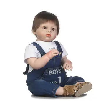28" Reborn Toddler Silicone Toy Bearreborn Baby Boy With Short Hair Dolls Gifts
28" Reborn Toddler Silicone Toy Bearreborn Baby Boy With Short Hair Dolls Gifts