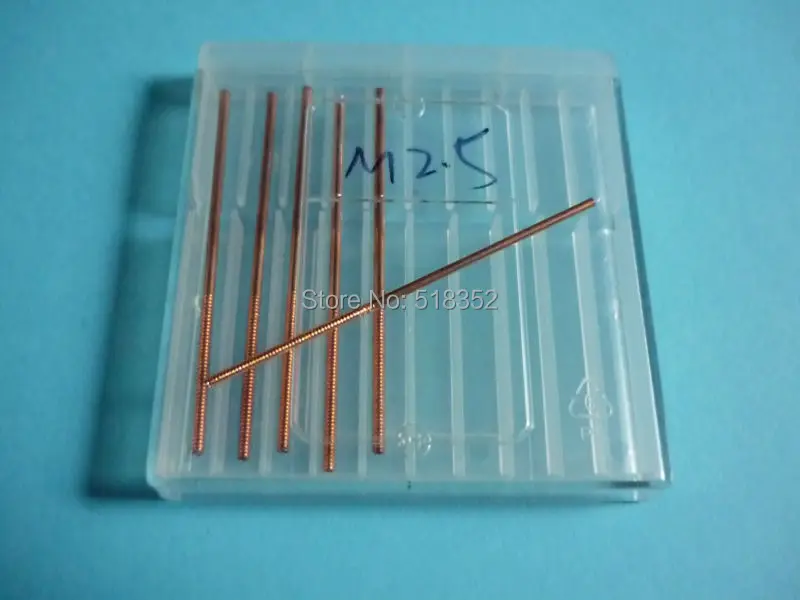 M2.5 Copper Orbital Tapping EDM Electrode without Hole, Thread Tapping Electrode, Threading Electrode, EDM Machine Parts
M2.5 Copper Orbital Tapping EDM Electrode without Hole, Thread Tapping Electrode, Threading Electrode, EDM Machine Parts