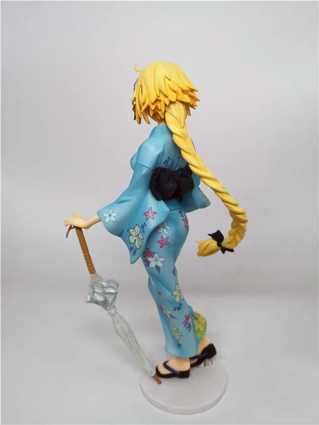 Anime action model figure Jeanne D Arc FateGrand Order saber kimono 21cm 18 Ruler Saber collection PVC toy gift F7323 (8)