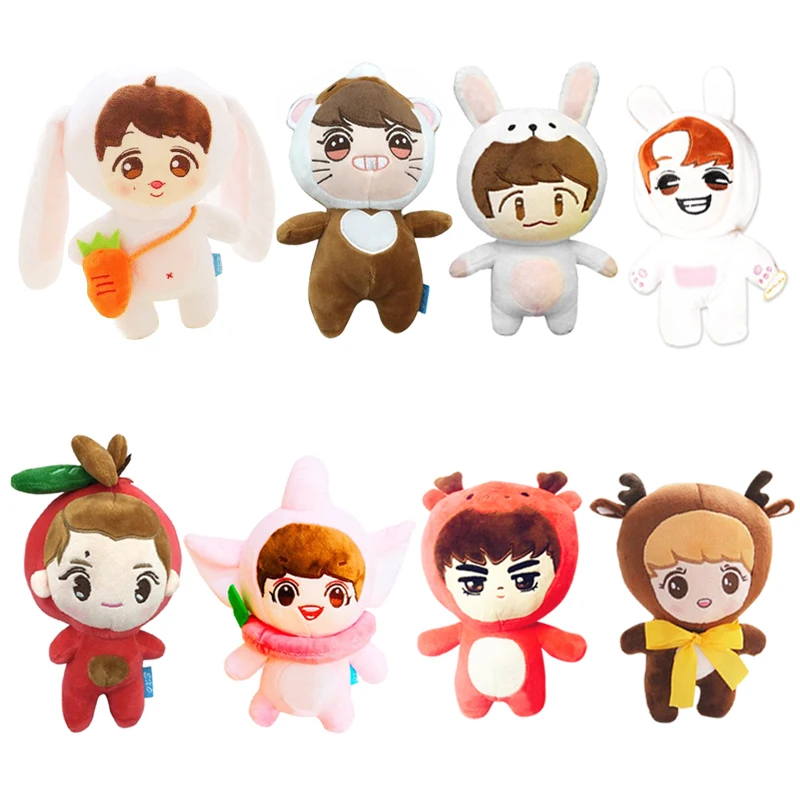 Korea Stuffed Plush Dolls Toy Soft Cotton Cartoon Dolls Soft Fans Support Gift PP Cotton Stuffed Toys Christmas Kid Baby Gifts
Korea Stuffed Plush Dolls Toy Soft Cotton Cartoon Dolls Soft Fans Support Gift PP Cotton Stuffed Toys Christmas Kid Baby Gifts