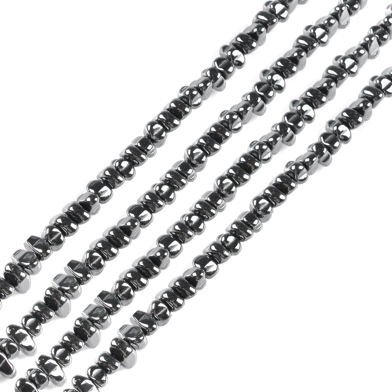 AAA Black Hematite Irregular Gravel beads Natural Stone beads 4*8mm 4*10mm 108/157Pcs Jewelry accessories bracelet making DIY
AAA Black Hematite Irregular Gravel beads Natural Stone beads 4*8mm 4*10mm 108/157Pcs Jewelry accessories bracelet making DIY