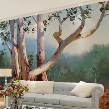 Tree Painting Wall Papers 3D Living Room Bedroom TV Wall Paper Photo Wallpaper Murals Self Adhesive Vinyl / Silk Papel De Parede
Tree Painting Wall Papers 3D Living Room Bedroom TV Wall Paper Photo Wallpaper Murals Self Adhesive Vinyl / Silk Papel De Parede