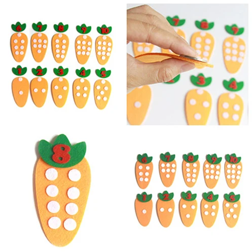 Kindergarten Carrot Points Number Matching Game Montessori Teaching Aids Preschool Children Learning Education Material Toy
Kindergarten Carrot Points Number Matching Game Montessori Teaching Aids Preschool Children Learning Education Material Toy