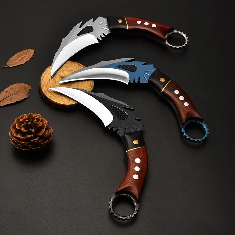 Dragon Dracarys Series Fixed Blade Karambits D2 Blade Claw Knife with K Sheath Camping Survival Tactical Knife
Dragon Dracarys Series Fixed Blade Karambits D2 Blade Claw Knife with K Sheath Camping Survival Tactical Knife