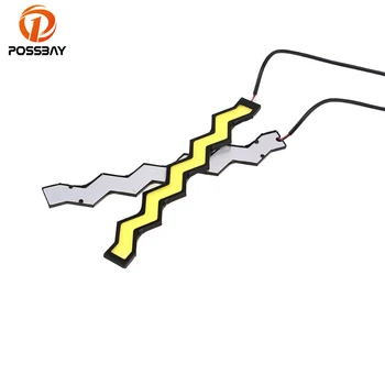 POSSBAY 1Pair White 12V 6000K COB LED Auto Car DRL Fog Strip Daytime Running Lights Lighting
POSSBAY 1Pair White 12V 6000K COB LED Auto Car DRL Fog Strip Daytime Running Lights Lighting