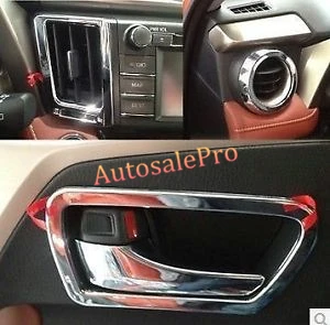8pcs Chrome Interior Dashboard Air Vent Door Handle Frames Cover Trim for Toyota RAV4 2013 2014 2015
8pcs Chrome Interior Dashboard Air Vent Door Handle Frames Cover Trim for Toyota RAV4 2013 2014 2015
