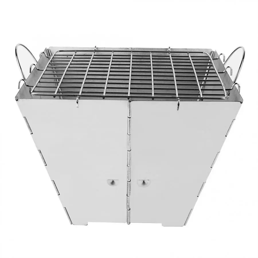Barbecue Grill for Outdoor 32.5*32.5*24cm Foldable Stainless Steel Barbecue Grill BBQ Stove Outdoor Camping Charcoal Grill
Barbecue Grill for Outdoor 32.5*32.5*24cm Foldable Stainless Steel Barbecue Grill BBQ Stove Outdoor Camping Charcoal Grill