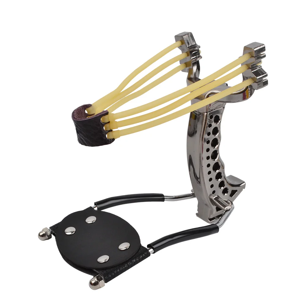 Plastic Wrist Brace Slingshot Catapult with Rubber Band Hunting Tools Sling Shot Outdoor
Plastic Wrist Brace Slingshot Catapult with Rubber Band Hunting Tools Sling Shot Outdoor