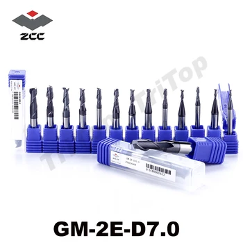 ZCC brand GM-2E-D7.0 tungsten Carbide cobalt alloy cnc D7.0 end mill 2 flute 7.0mm cutting diameter milling cutter
ZCC brand GM-2E-D7.0 tungsten Carbide cobalt alloy cnc D7.0 end mill 2 flute 7.0mm cutting diameter milling cutter