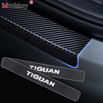For Volkswagen VW Tiguan Car Door Entry Guard Car Door Sill Welcome Pedal Sticker 4D Carbon fiber vinyl sticker Car Styling 4PCS
For Volkswagen VW Tiguan Car Door Entry Guard Car Door Sill Welcome Pedal Sticker 4D Carbon fiber vinyl sticker Car Styling 4PCS
