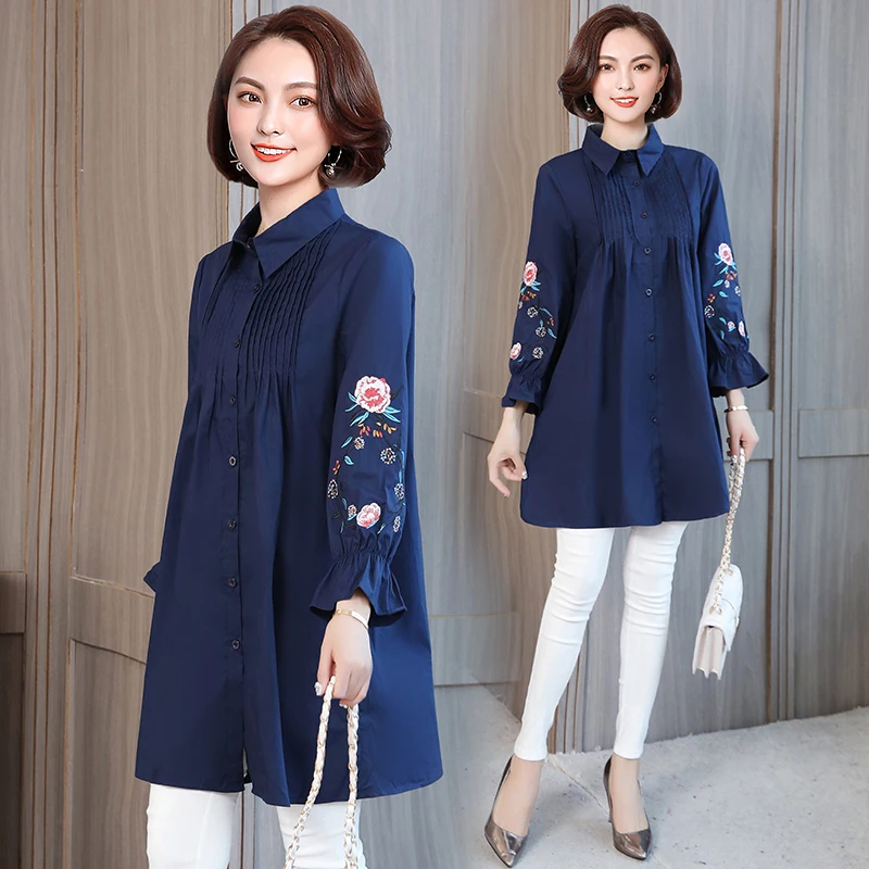 YICIYA navy blue plus size large XXXL 4XL 5XL blouse women long top shirt floral ruffles winter 2019 spring embroidery clothes
YICIYA navy blue plus size large XXXL 4XL 5XL blouse women long top shirt floral ruffles winter 2019 spring embroidery clothes
