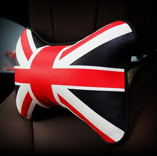 1 Piece Car Interior Cushions 3 Patterns Headrests pillow English Flags Waist Back Selected Leather For Mini Cooper
1 Piece Car Interior Cushions 3 Patterns Headrests pillow English Flags Waist Back Selected Leather For Mini Cooper