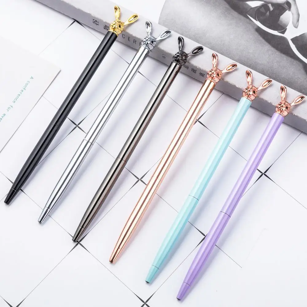 1pcs Kawaii Ball Pens Metal Ballpen Rabbit Dree Ballpoint Pens Student Pens For School Stationery Office Supplies 1.0mm
1pcs Kawaii Ball Pens Metal Ballpen Rabbit Dree Ballpoint Pens Student Pens For School Stationery Office Supplies 1.0mm