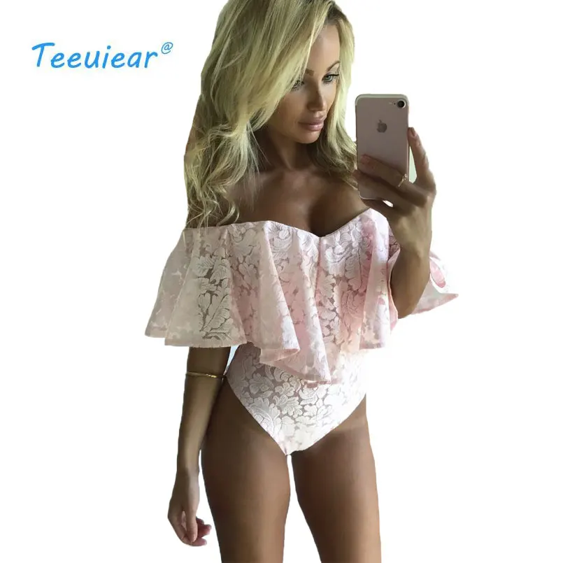 New Fashion 2019 Ruffle Off Shoulder Blouse Suit Summer Lace Floral Casual Blusas Body Shirt Women Bodysuit Sexy Beach Blouses
New Fashion 2019 Ruffle Off Shoulder Blouse Suit Summer Lace Floral Casual Blusas Body Shirt Women Bodysuit Sexy Beach Blouses