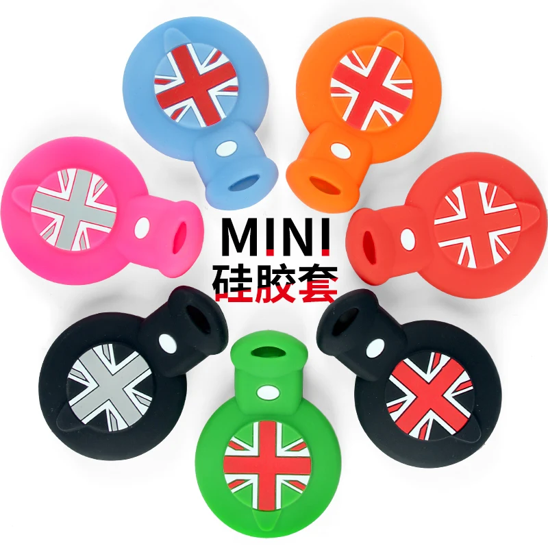 1pcs colorful Silicone Car key case keychain car styling cover for BMW MINI cooper one clubman R55 R56 R60 R61 Auto Accessories
1pcs colorful Silicone Car key case keychain car styling cover for BMW MINI cooper one clubman R55 R56 R60 R61 Auto Accessories