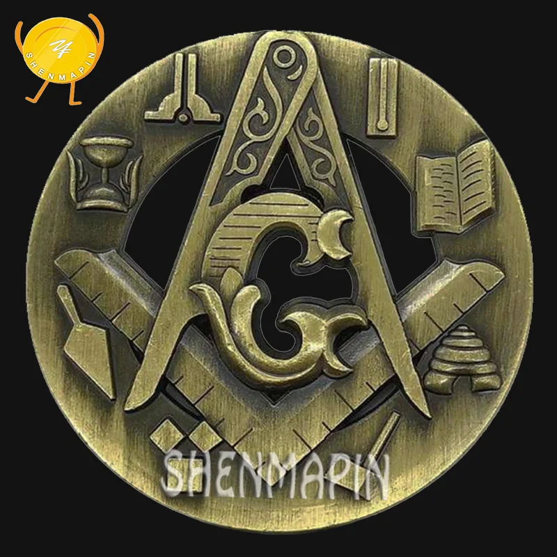 Free and Accepted Masons Commemorative Coin Free-Mason Anno Lucis Challenge Coin Temple of Solomon Coins Collectibles Religion
Free and Accepted Masons Commemorative Coin Free-Mason Anno Lucis Challenge Coin Temple of Solomon Coins Collectibles Religion
