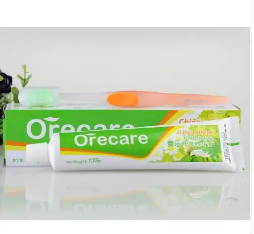 Китайские травяные зубные пасты TIENS Orecare 2 коробки новый продукт тип мяты|Зубная