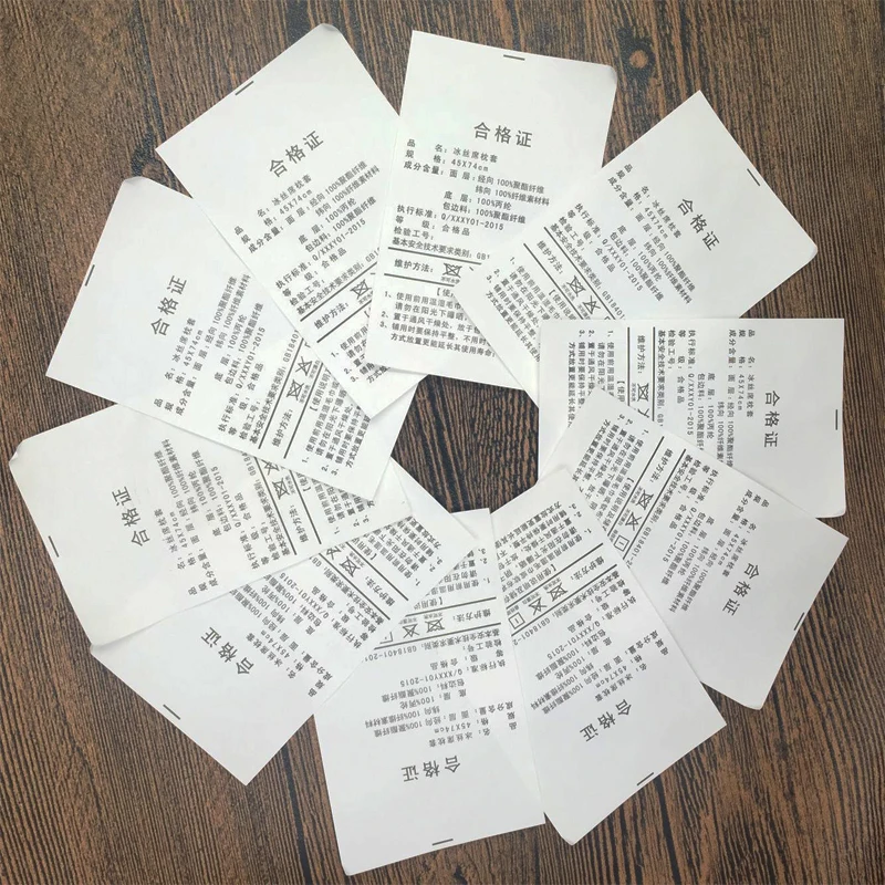 1000pcs 5x7.8cm Black Custom Clothing Printed Care Labels Washing Tag Washable Garment Labels Washing Signs Tag Printing Brand
1000pcs 5x7.8cm Black Custom Clothing Printed Care Labels Washing Tag Washable Garment Labels Washing Signs Tag Printing Brand
