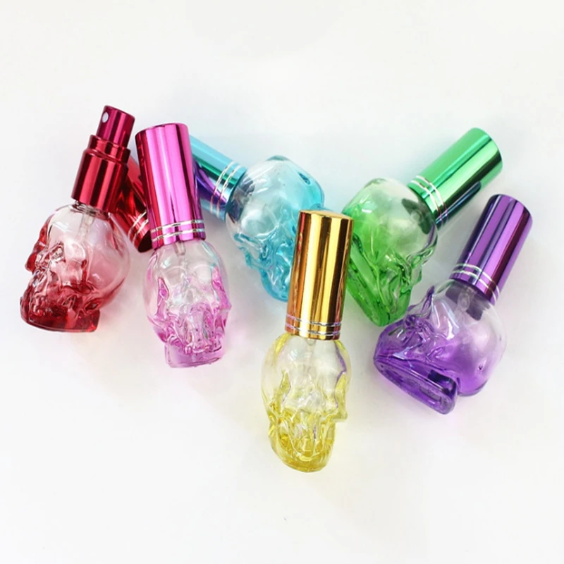 100pcs/lot 8ml Skull Design Perfume Bottle Empty Portable Travel Perfume Atomizer Glass Spray Scent Pump Case
100pcs/lot 8ml Skull Design Perfume Bottle Empty Portable Travel Perfume Atomizer Glass Spray Scent Pump Case