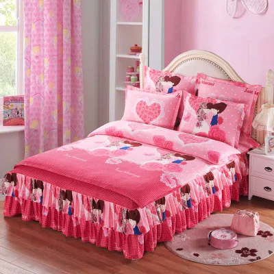 4pcs/set 3D Reactive Printed Bedding Set Bedclothes Suit Queen Size Duvet Cover+Bed Sheet+2 Pillowcases Home Textiles
4pcs/set 3D Reactive Printed Bedding Set Bedclothes Suit Queen Size Duvet Cover+Bed Sheet+2 Pillowcases Home Textiles
