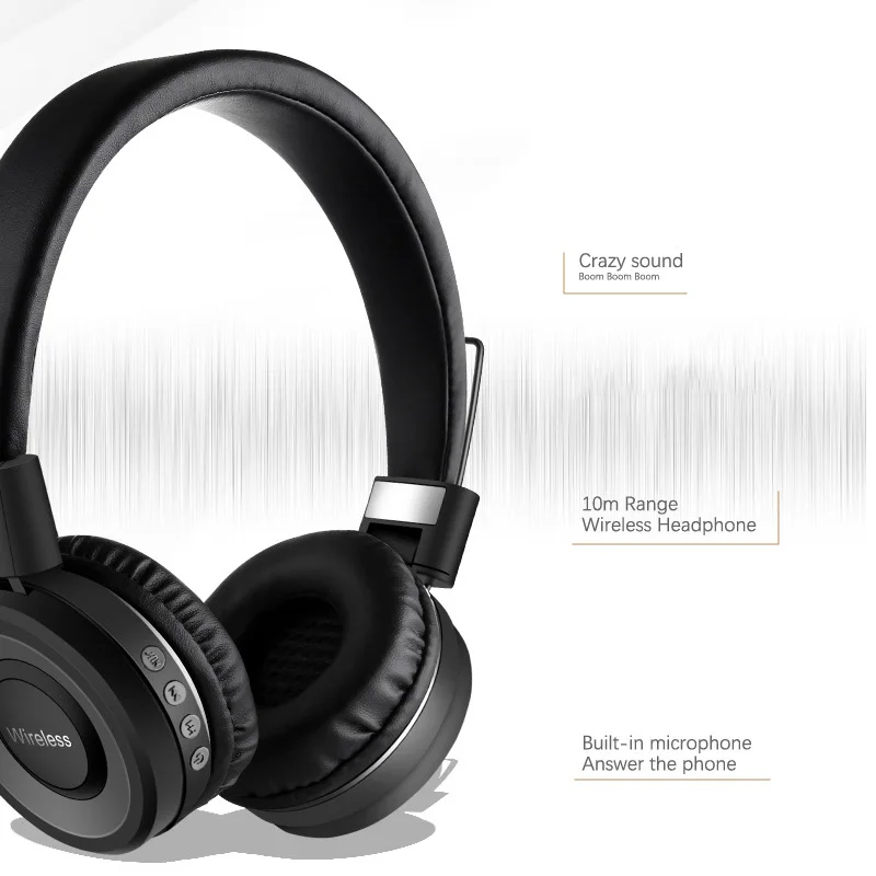Wireless Bluetooth Headphone Stereo Noise Cancelling Headset with HD Microphone YE-Hot
Wireless Bluetooth Headphone Stereo Noise Cancelling Headset with HD Microphone YE-Hot