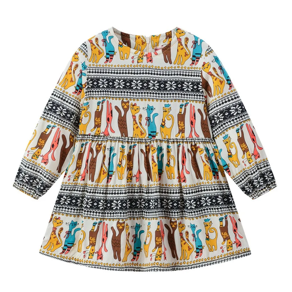 MUQGEW Baby Girls Clothes Dress Toddler Baby Kids Girls Long Sleeve Cat Stripe Zipper Princess Dresses Clothes
MUQGEW Baby Girls Clothes Dress Toddler Baby Kids Girls Long Sleeve Cat Stripe Zipper Princess Dresses Clothes