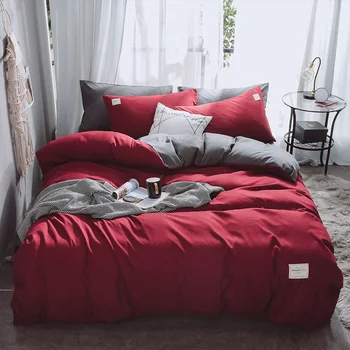 Simple grinding bed Four pieces set 1.8m bed linen student Dormitory quilt Home textile Autumn Winter single double oversized
Simple grinding bed Four pieces set 1.8m bed linen student Dormitory quilt Home textile Autumn Winter single double oversized