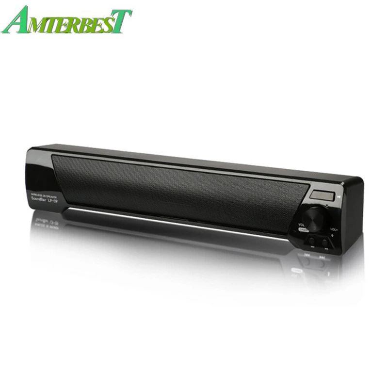 AMTERBEST TV Soundbar Wireless Bluetooth Speaker Home Theater Sound Amplifier FM Radio TF USB Subwoofer for Computer TV Phone
AMTERBEST TV Soundbar Wireless Bluetooth Speaker Home Theater Sound Amplifier FM Radio TF USB Subwoofer for Computer TV Phone