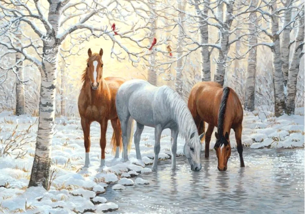 ToSon Store 5D DIY Diamond Painting Embroidery Horses animal Mosaic Cross-stitch kits Rhinestones house Decoration sales 6228
ToSon Store 5D DIY Diamond Painting Embroidery Horses animal Mosaic Cross-stitch kits Rhinestones house Decoration sales 6228