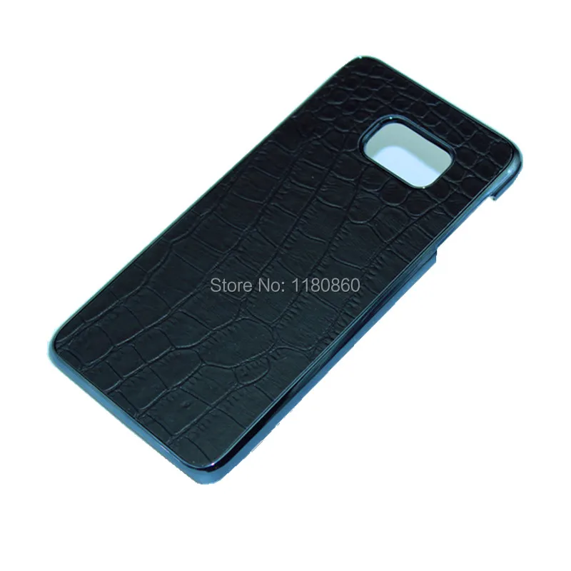 S6 Edge Luxury Black Crocodile Pattern font b Case b font Cover For font b Samsung