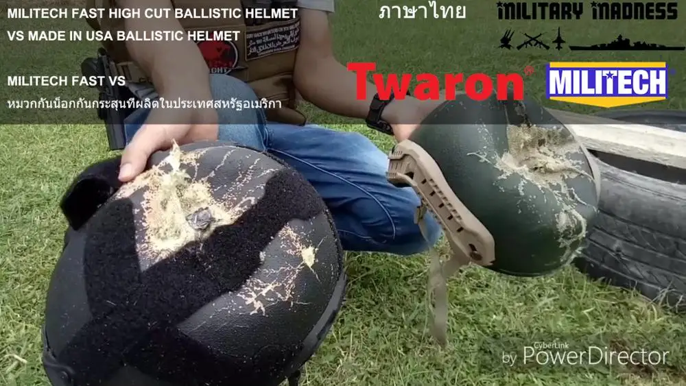 Testing Video--The Testing Video Of MILITECH FAST Ballistic Helmet VS Made in USA Ballistic Helmet
Testing Video--The Testing Video Of MILITECH FAST Ballistic Helmet VS Made in USA Ballistic Helmet