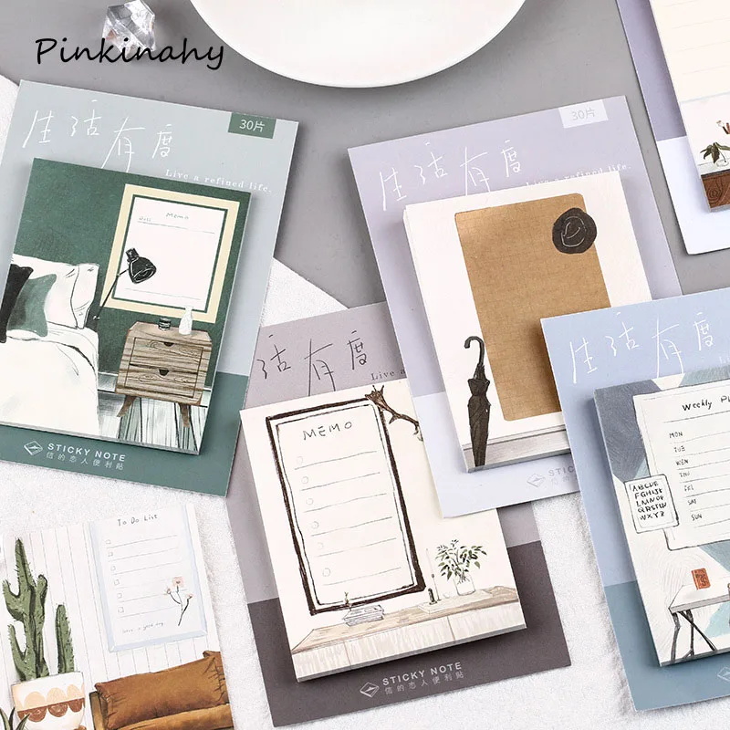 Green Plants life Creative Memo Pad Sticky Notes Memo Notebook Stationery Posted It Note Paper Stickers Office School Supplies
Green Plants life Creative Memo Pad Sticky Notes Memo Notebook Stationery Posted It Note Paper Stickers Office School Supplies