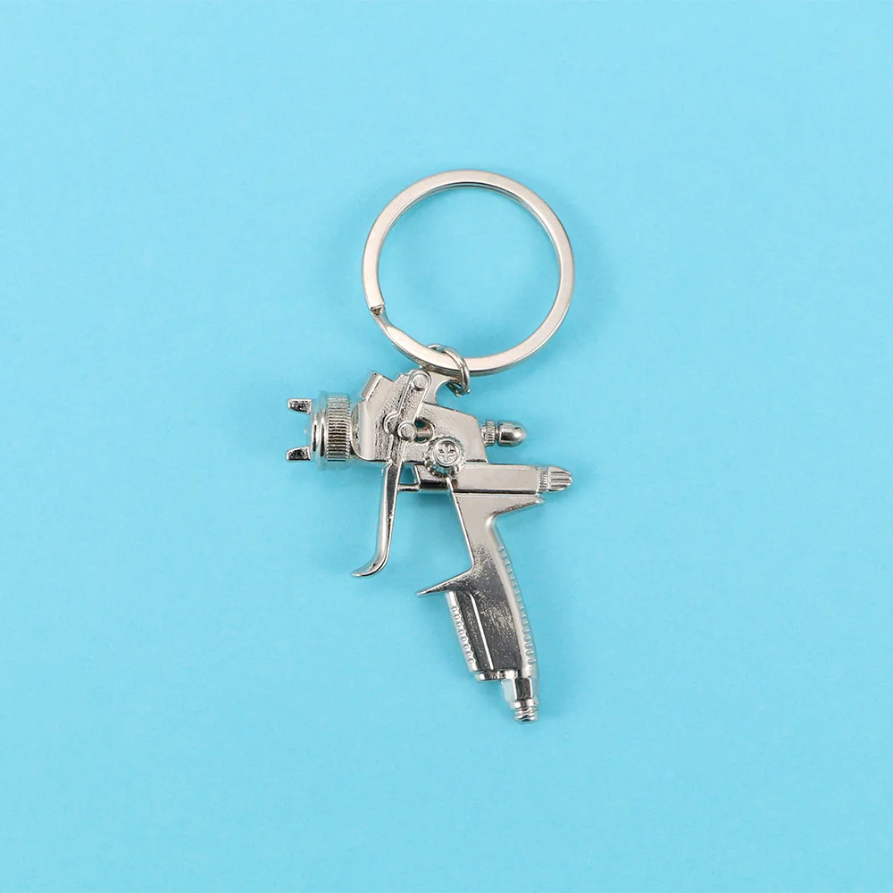 Fashion Silver Water Spray Gun Keychain Zinc Alloy Men Car Key Chain Motorcycle Key Accessories Creative Key Ring Holder
Fashion Silver Water Spray Gun Keychain Zinc Alloy Men Car Key Chain Motorcycle Key Accessories Creative Key Ring Holder
