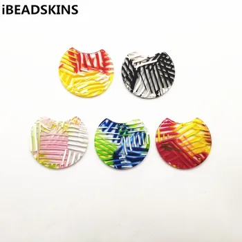 New arrival! 37x30mm 50pcs acetic acid stripe round-shape charm for Earring accessories,Earring parts,Jewelry Findings
New arrival! 37x30mm 50pcs acetic acid stripe round-shape charm for Earring accessories,Earring parts,Jewelry Findings