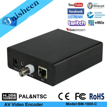 H.264 Analog BNC CVBS RCA Video Encoder IPTV Encoder HDMI Video Encoder youtube ip rtmp video encoder live streaming
H.264 Analog BNC CVBS RCA Video Encoder IPTV Encoder HDMI Video Encoder youtube ip rtmp video encoder live streaming