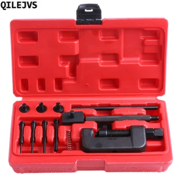 QILEJVS Bike Motorcycle Chain Breaker Splitter Link Riveter Riveting Repair Set Tool Kit
QILEJVS Bike Motorcycle Chain Breaker Splitter Link Riveter Riveting Repair Set Tool Kit