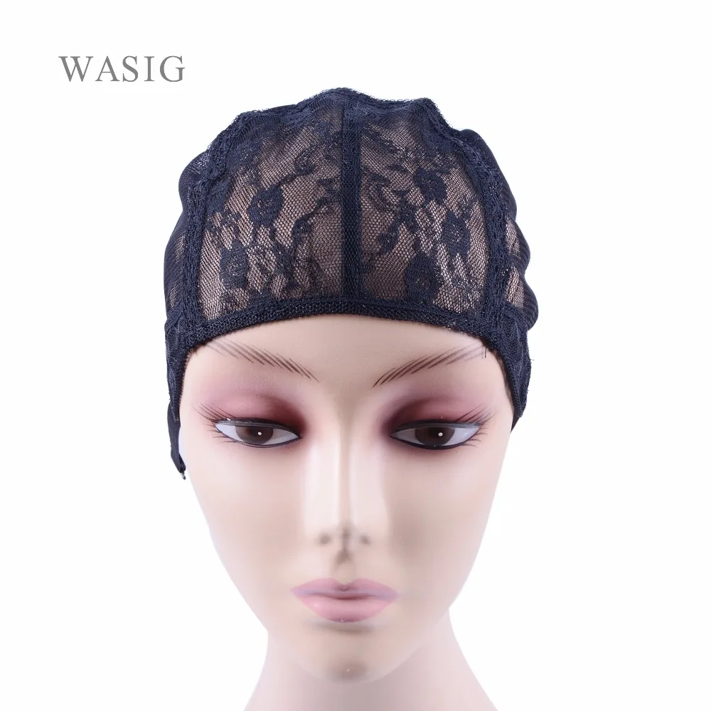 Wholesale 5 Pcs/Lot Double Lace Wig Caps For Making Wigs And Hair Weaving Stretch Adjustable Wig Cap Hot Black Dome Cap For Wig
Wholesale 5 Pcs/Lot Double Lace Wig Caps For Making Wigs And Hair Weaving Stretch Adjustable Wig Cap Hot Black Dome Cap For Wig