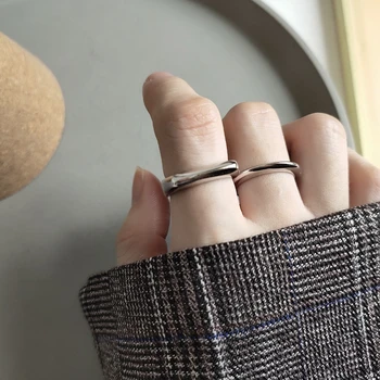 LouLeur 925 sterling silver Sharp Curved surface rings silver simple Irregular fashionable rings for women elegant jewelry gift
LouLeur 925 sterling silver Sharp Curved surface rings silver simple Irregular fashionable rings for women elegant jewelry gift