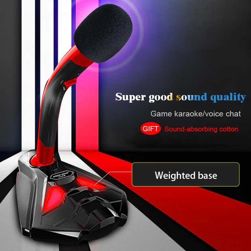 Computer cable with USB Microphone Speaker Microphone Live Game Mic Music Player Singing Recorder K song Microphone
Computer cable with USB Microphone Speaker Microphone Live Game Mic Music Player Singing Recorder K song Microphone