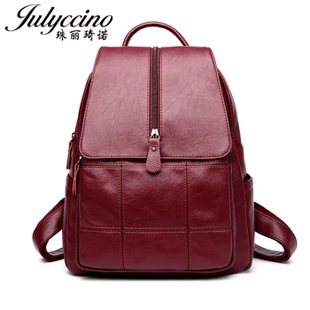 JULYCCINO Fashion Women Backpack High Quality Youth Leather BackpacksTeenage Girls Female School Shoulder Bag Bagpack mochila
JULYCCINO Fashion Women Backpack High Quality Youth Leather BackpacksTeenage Girls Female School Shoulder Bag Bagpack mochila